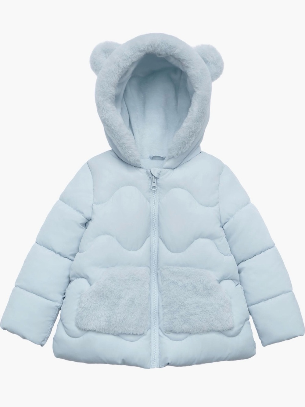 Rokka&Rolla Soft Fleece Lined Puffer (12m)